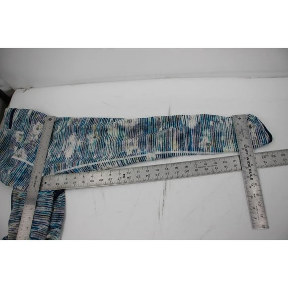 Lululemon Womens Size 4 Blurry Belle Real Quick Tight Leggings Multicolor gym - Picture 10 of 11